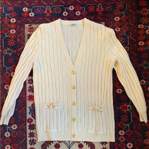 Vintage Celine 1980’s Cardigan Sweater